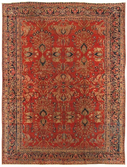 Pasargad Antique Sarouk 031006 Rust